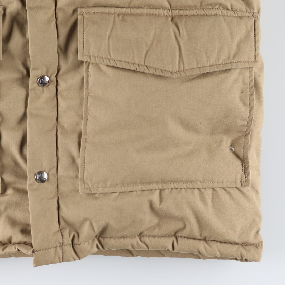 70'S WOOLRICH Down Jacket, Men's M size, Vintage polyester Beige type Vintage Second Hand