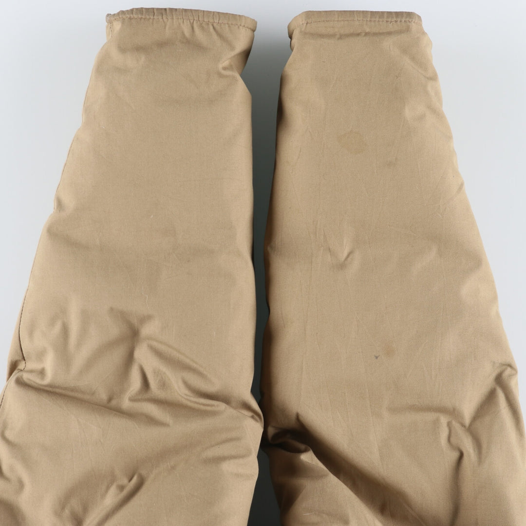 70'S WOOLRICH Down Jacket, Men's M size, Vintage polyester Beige type Vintage Second Hand