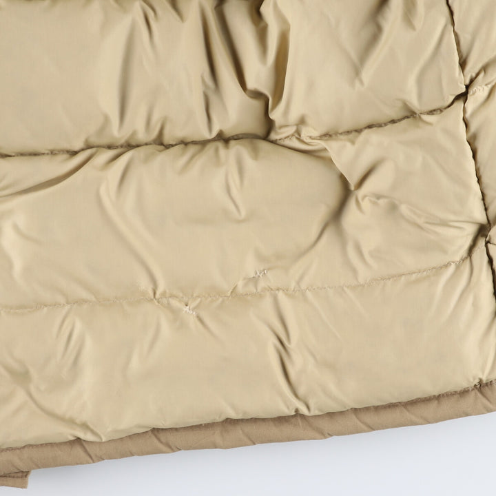 70'S WOOLRICH Down Jacket, Men's M size, Vintage polyester Beige type Vintage Second Hand