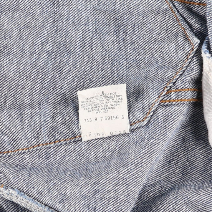 90'S Levi's 70506-0216 denim jacket, denim jacket, made in USA, men's size S, vintage /eaa523219