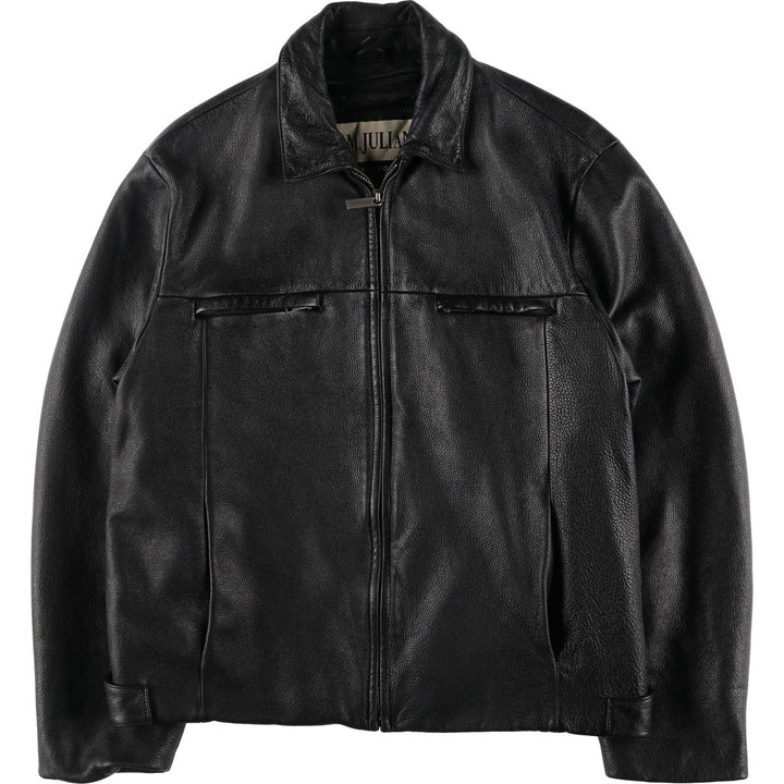 WILSONS LEATHER M.JULIAN Swing Top Type Leather Blouson Men's L Size /eaa523224