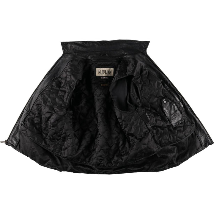 WILSONS LEATHER M.JULIAN Swing Top Type Leather Blouson Men's L Size /eaa523224