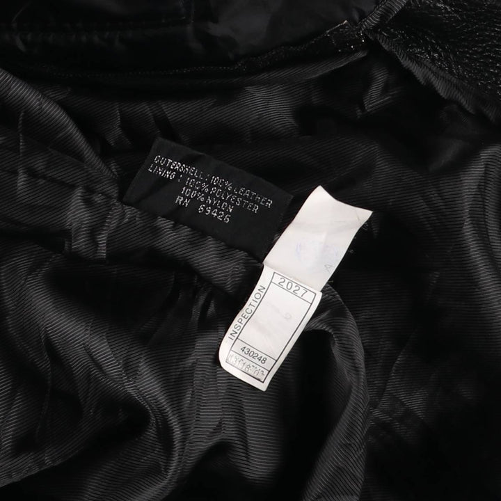 WILSONS LEATHER M.JULIAN Swing Top Type Leather Blouson Men's L Size /eaa523224