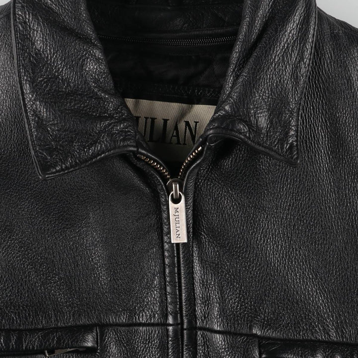 WILSONS LEATHER M.JULIAN Swing Top Type Leather Blouson Men's L Size /eaa523224