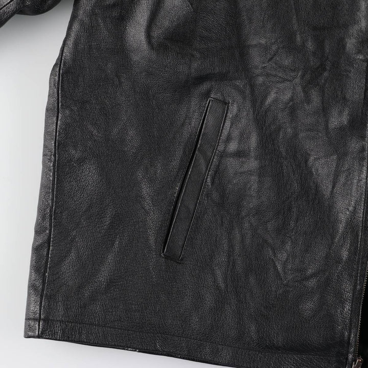 CROFT AND BARROW Swing Top Type Leather Blouson Men's XL Size /eaa523225