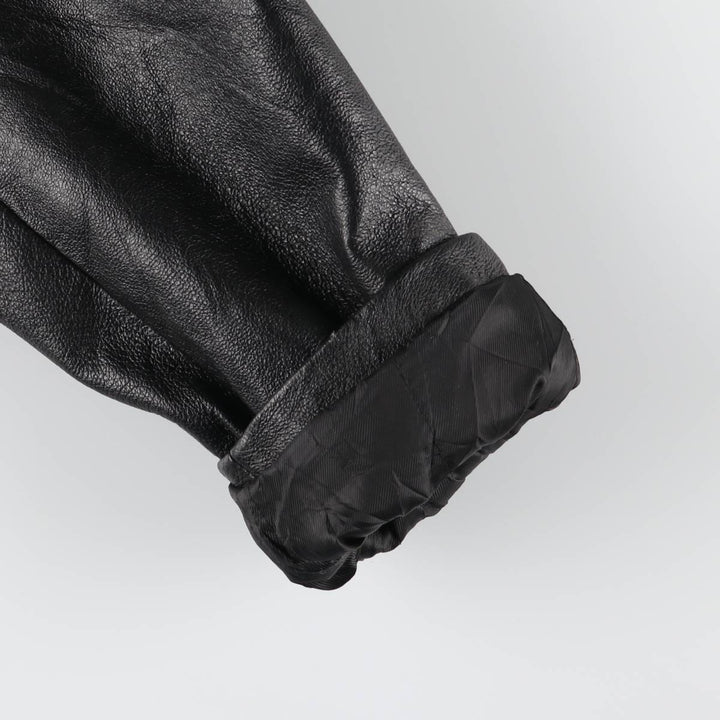 CROFT AND BARROW Swing Top Type Leather Blouson Men's XL Size /eaa523225