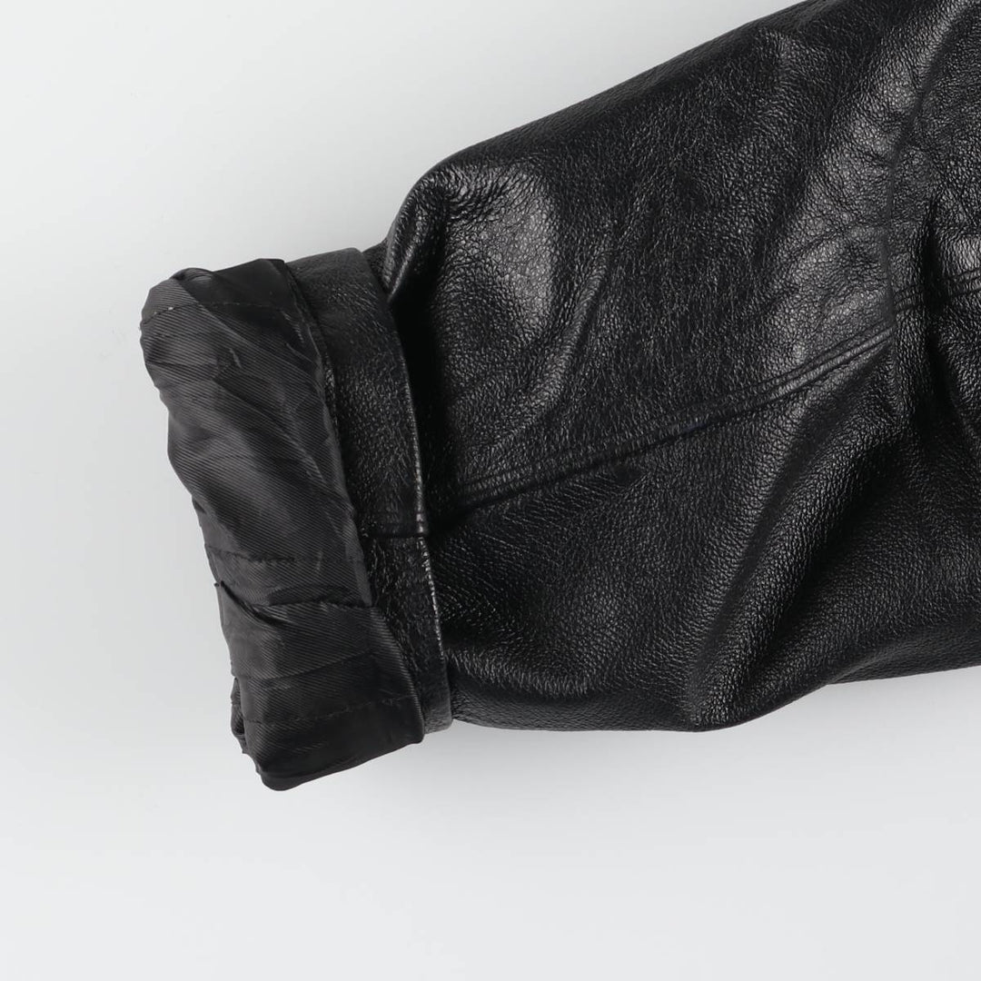 CROFT AND BARROW Swing Top Type Leather Blouson Men's XL Size /eaa523225