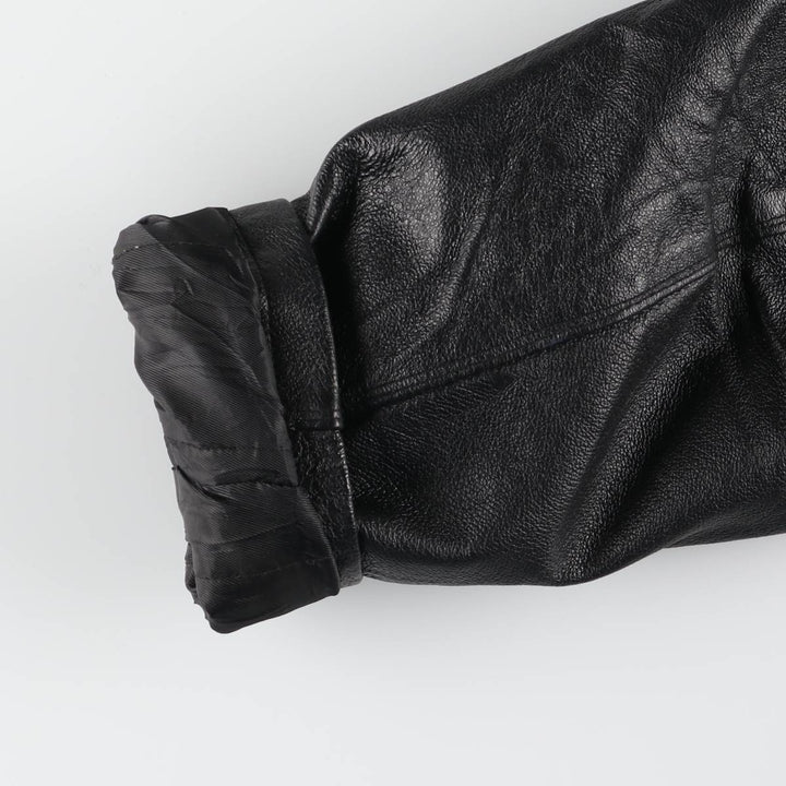 CROFT AND BARROW Swing Top Type Leather Blouson Men's XL Size /eaa523225