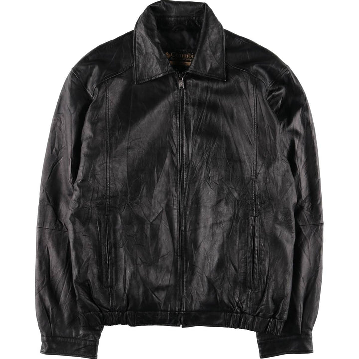 Columbia Swing Top Type Leather Blouson Men's Size L / eaa523226