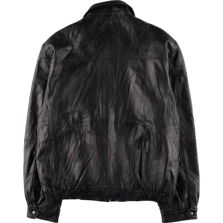 Columbia Swing Top Type Leather Blouson Men's Size L / eaa523226