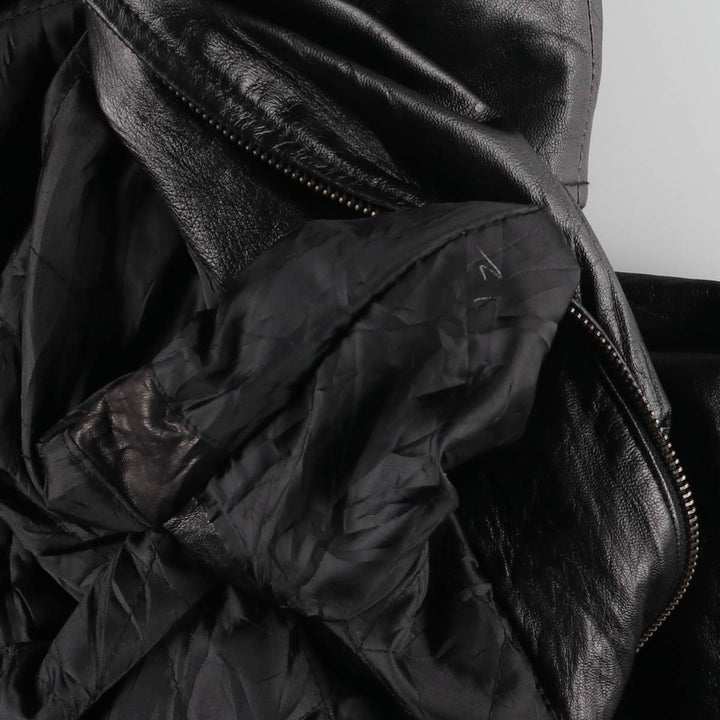 Columbia Swing Top Type Leather Blouson Men's Size L / eaa523226