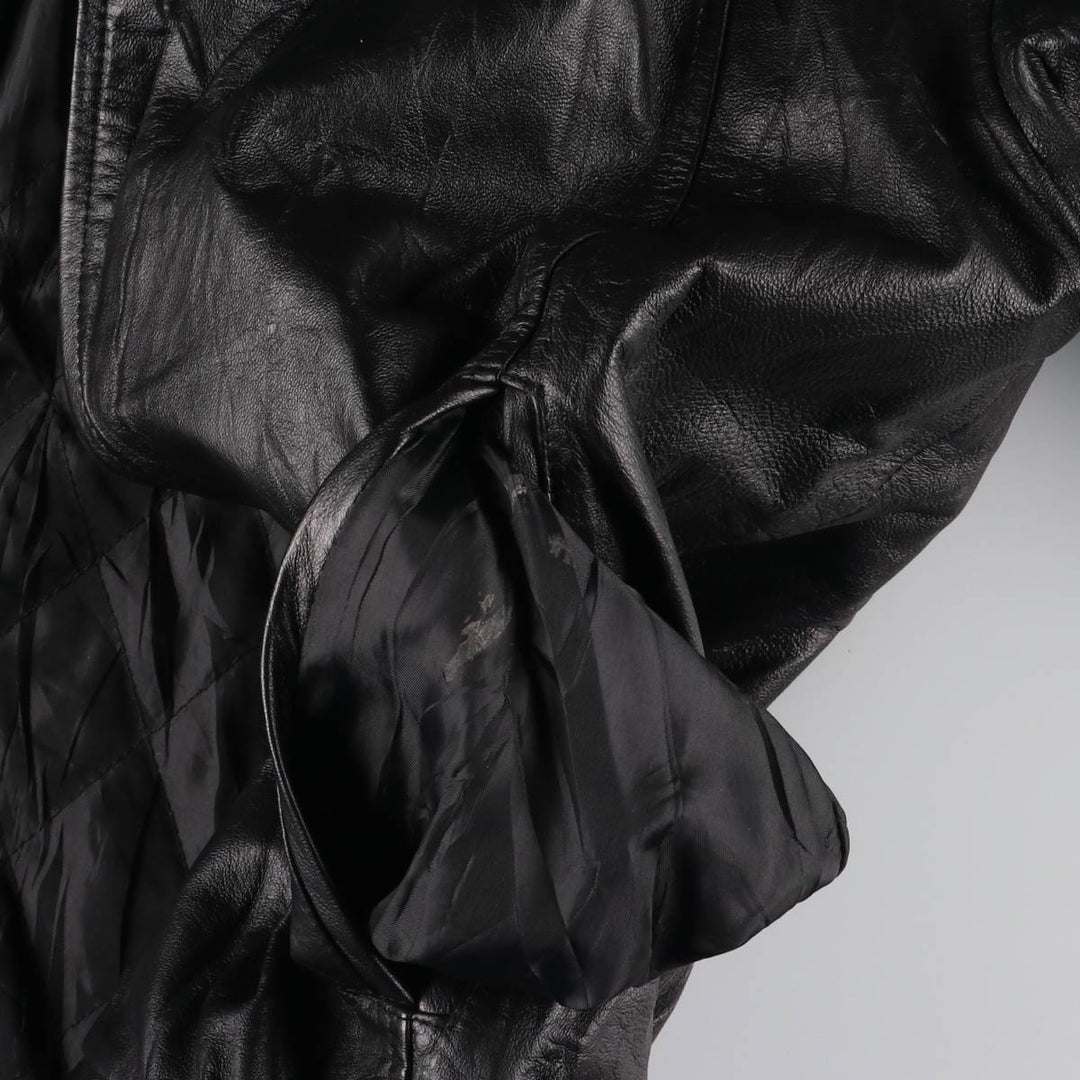 Columbia Swing Top Type Leather Blouson Men's Size L / eaa523226