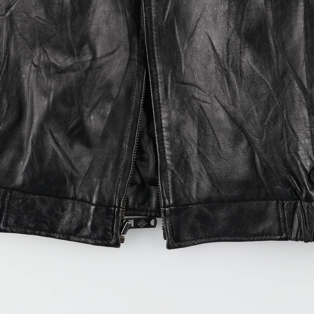 Columbia Swing Top Type Leather Blouson Men's Size L / eaa523226