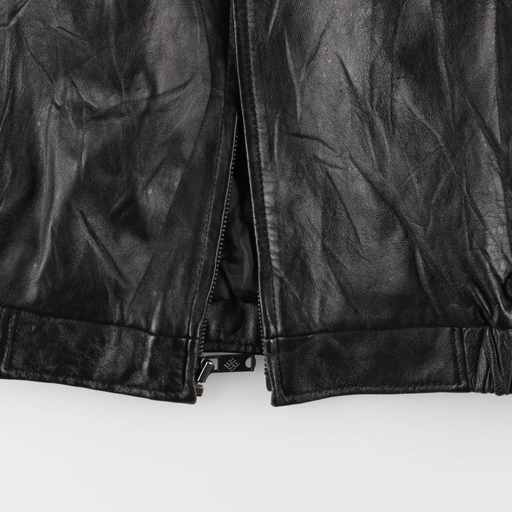 Columbia Swing Top Type Leather Blouson Men's Size L / eaa523226