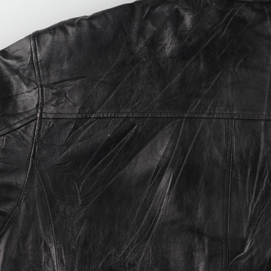 Columbia Swing Top Type Leather Blouson Men's Size L / eaa523226