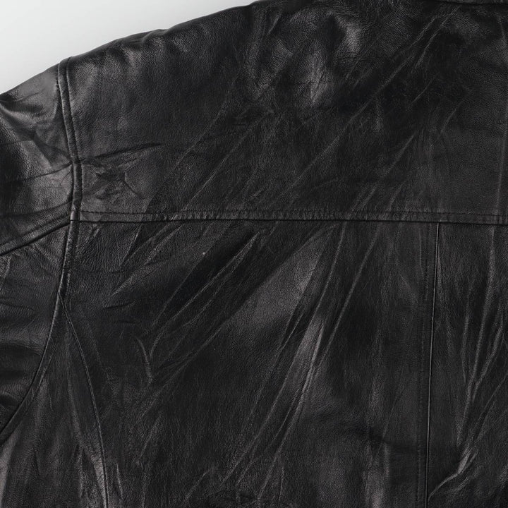 Columbia Swing Top Type Leather Blouson Men's Size L / eaa523226