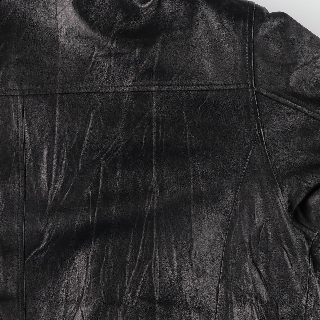 Columbia Swing Top Type Leather Blouson Men's Size L / eaa523226