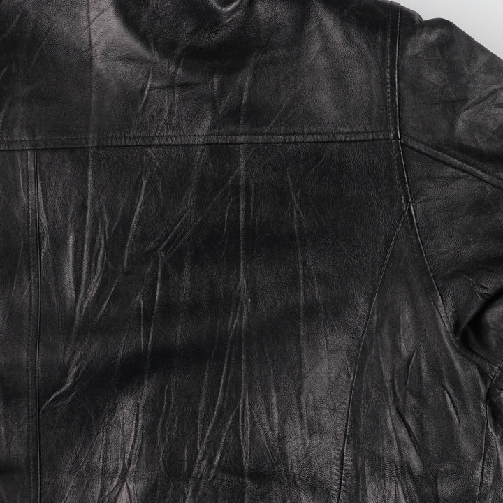 Columbia Swing Top Type Leather Blouson Men's Size L / eaa523226