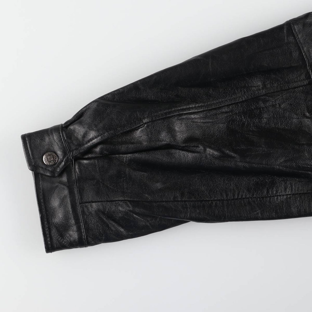 Columbia Swing Top Type Leather Blouson Men's Size L / eaa523226