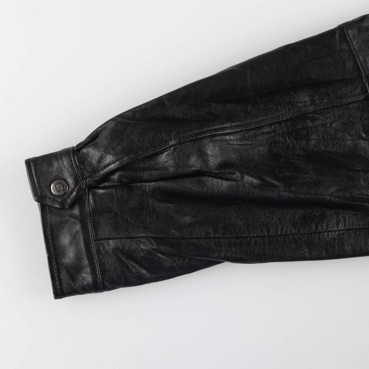 Columbia Swing Top Type Leather Blouson Men's Size L / eaa523226