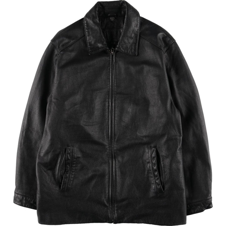 ST.JOHN'S BAY Swing Top Type Leather Blouson Men's L size /eaa523228