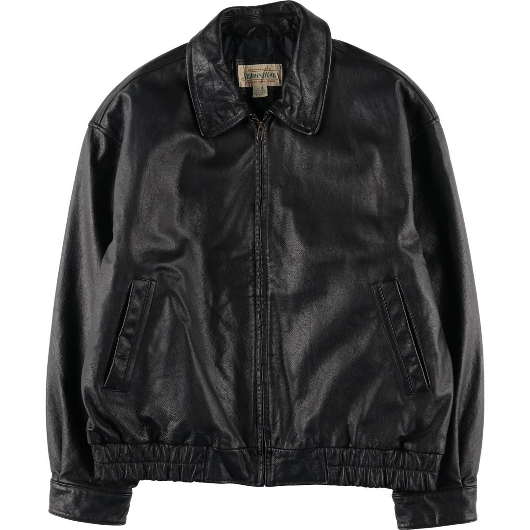 90s~00'S St. John's Bay Swing Top Type Leather Blouson Men's XL Size Vintage /eaa523229