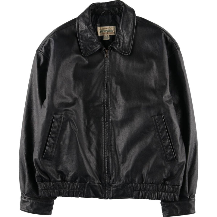 90s~00'S St. John's Bay Swing Top Type Leather Blouson Men's XL Size Vintage /eaa523229