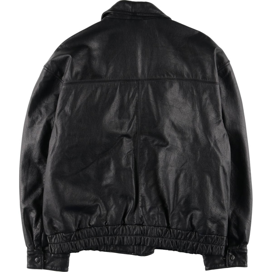 90s~00'S St. John's Bay Swing Top Type Leather Blouson Men's XL Size Vintage /eaa523229