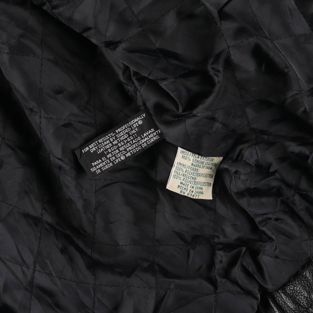 90s~00'S St. John's Bay Swing Top Type Leather Blouson Men's XL Size Vintage /eaa523229