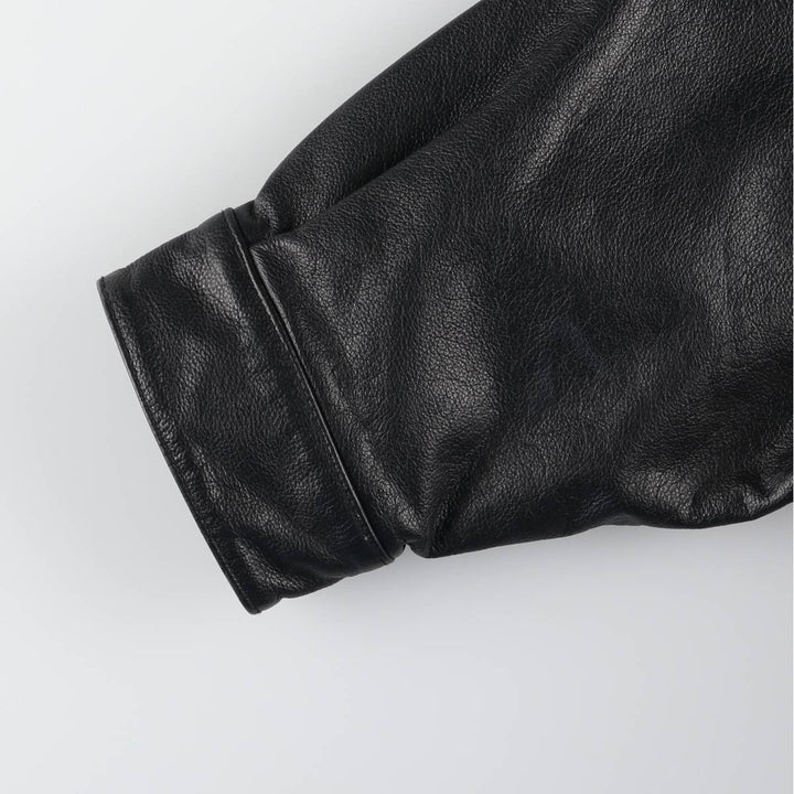 90s~00'S St. John's Bay Swing Top Type Leather Blouson Men's XL Size Vintage /eaa523229