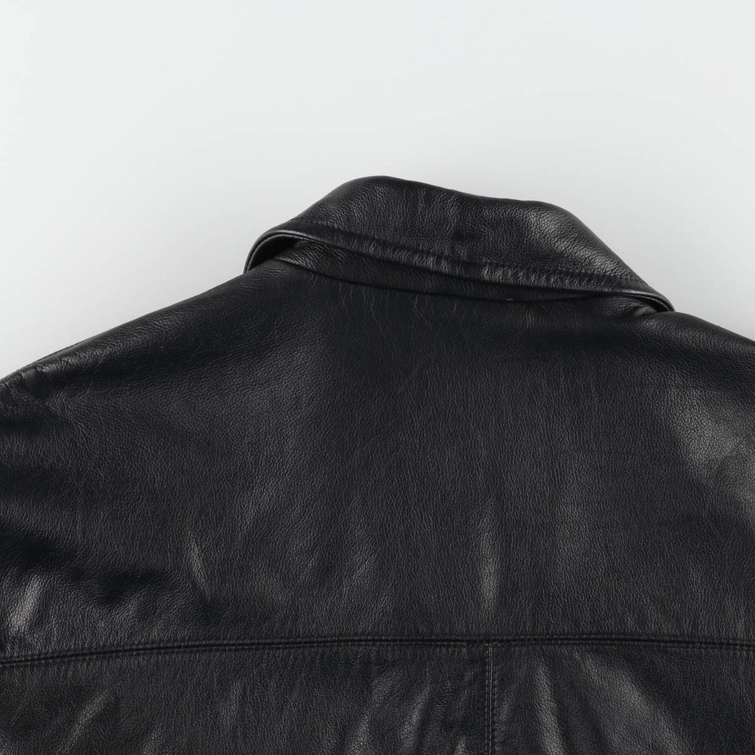 90s~00'S St. John's Bay Swing Top Type Leather Blouson Men's XL Size Vintage /eaa523229