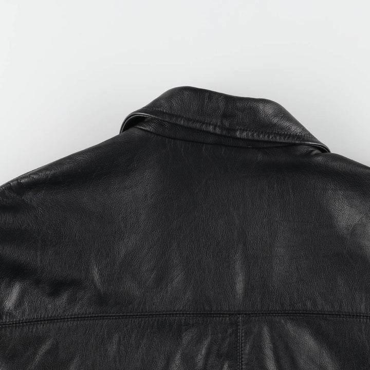 90s~00'S St. John's Bay Swing Top Type Leather Blouson Men's XL Size Vintage /eaa523229