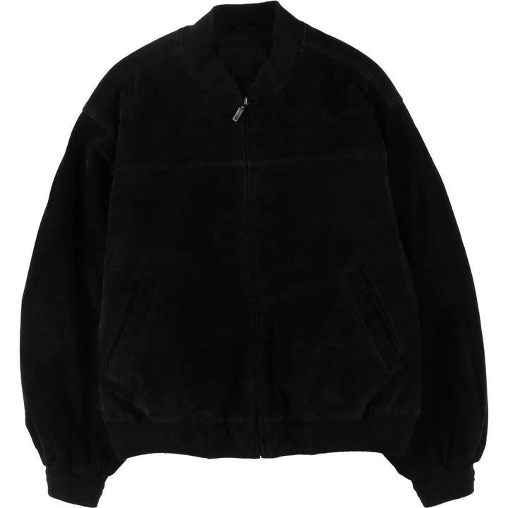 CROFT AND BARROW Padded suede leather blouson, men's size M /eaa523281