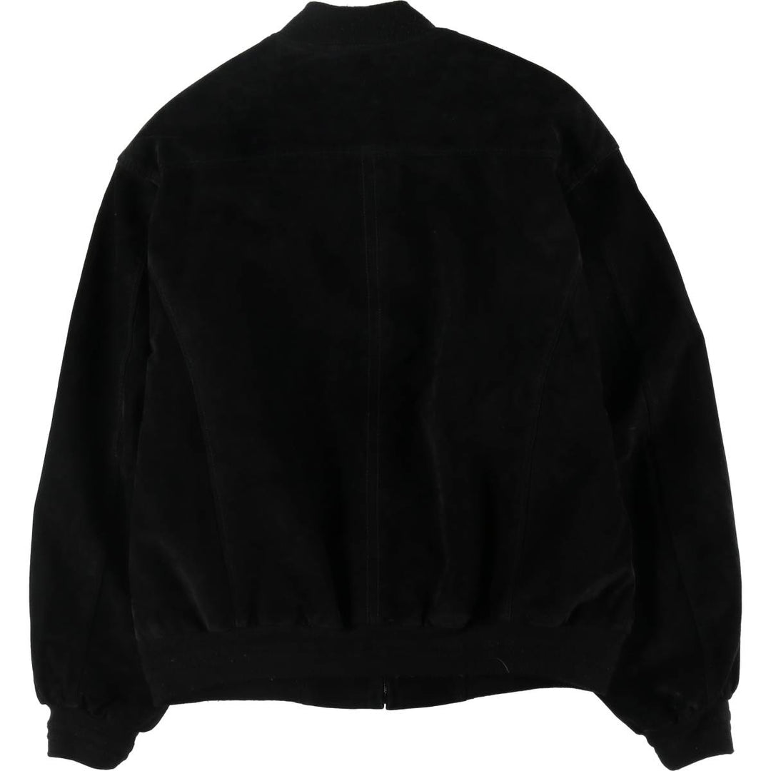 CROFT AND BARROW Padded suede leather blouson, men's size M /eaa523281