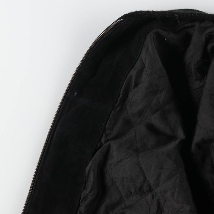 CROFT AND BARROW Padded suede leather blouson, men's size M /eaa523281