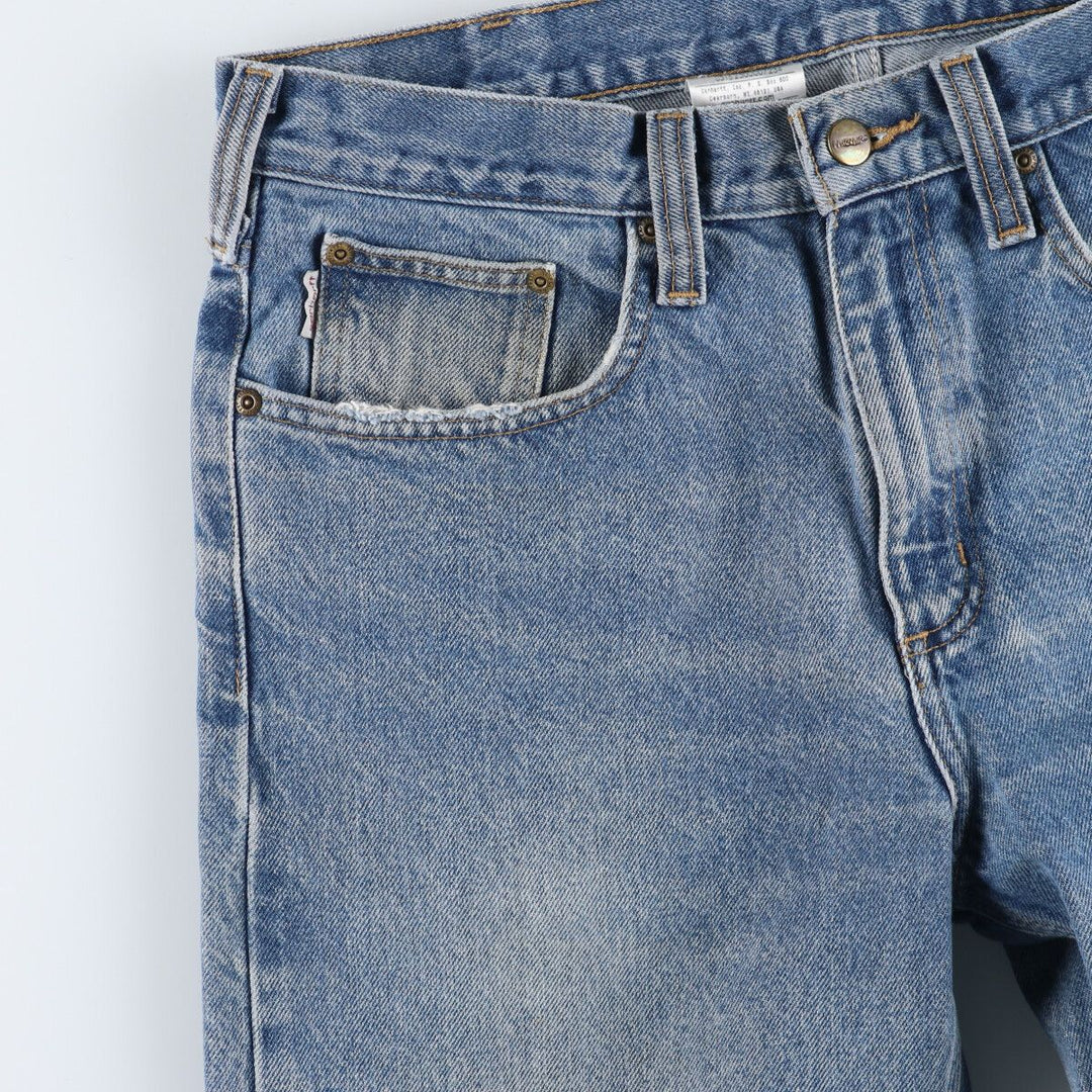 Carhartt Traditional FIT Straight Denim Pants for Men, W35 equivalent cotton blue type Vintage Second Hand