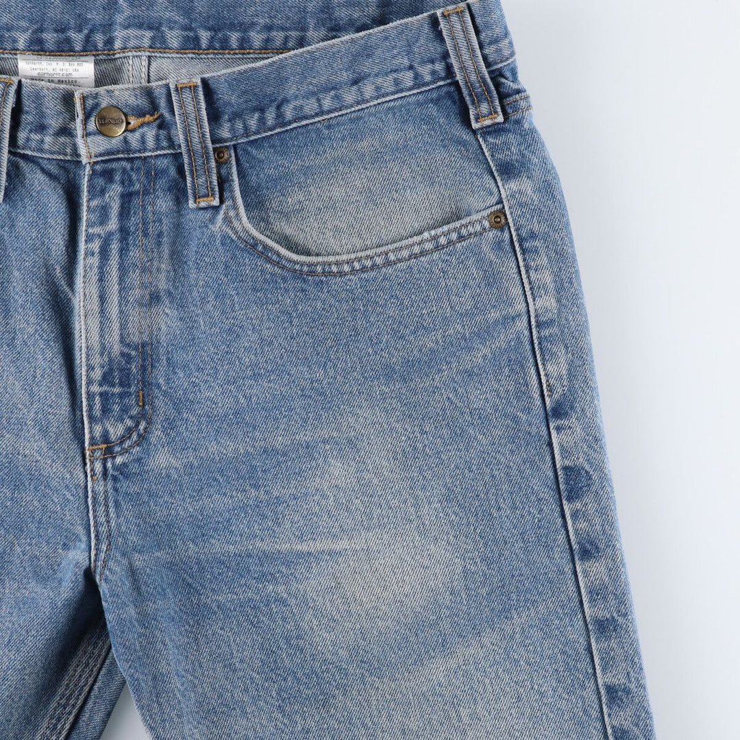 Carhartt Traditional FIT Straight Denim Pants for Men, W35 equivalent cotton blue type Vintage Second Hand