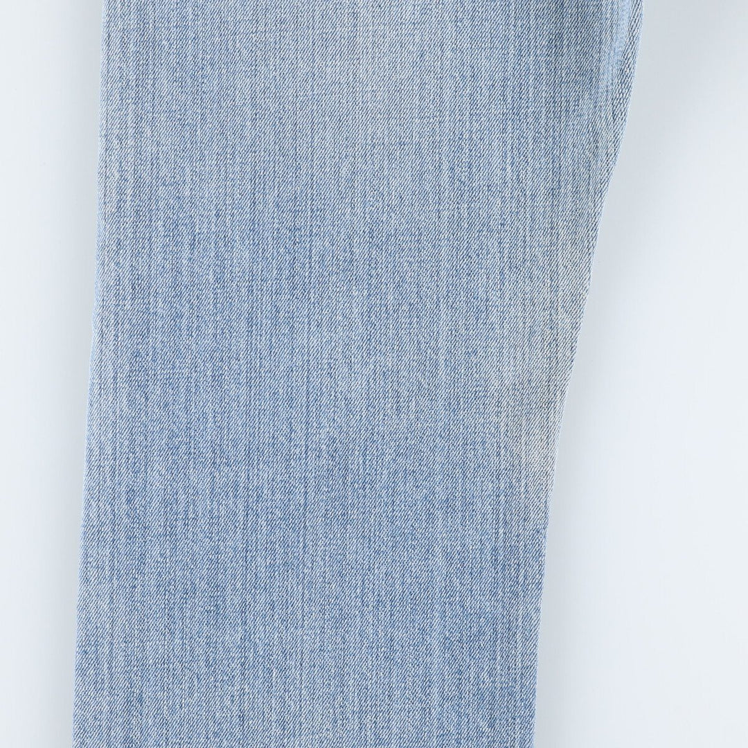 00'S Levi's 15501-0574 Straight denim pants for men, size w31 cotton Blue type light blue Vintage Second Hand