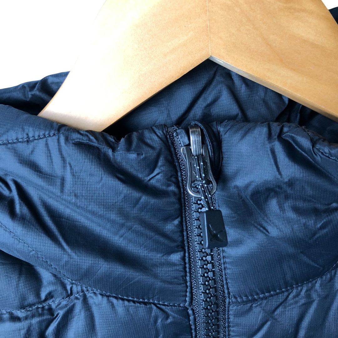 Eddie Bauer Women's Down Vest, Size XL Nylon black type Vintage Second Hand