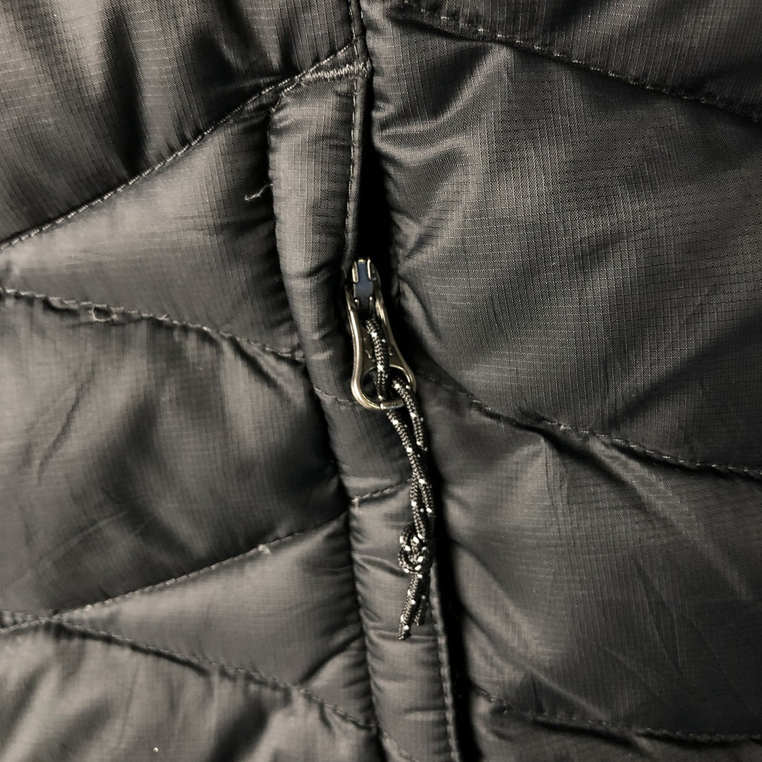 Eddie Bauer Women's Down Vest, Size XL Nylon black type Vintage Second Hand