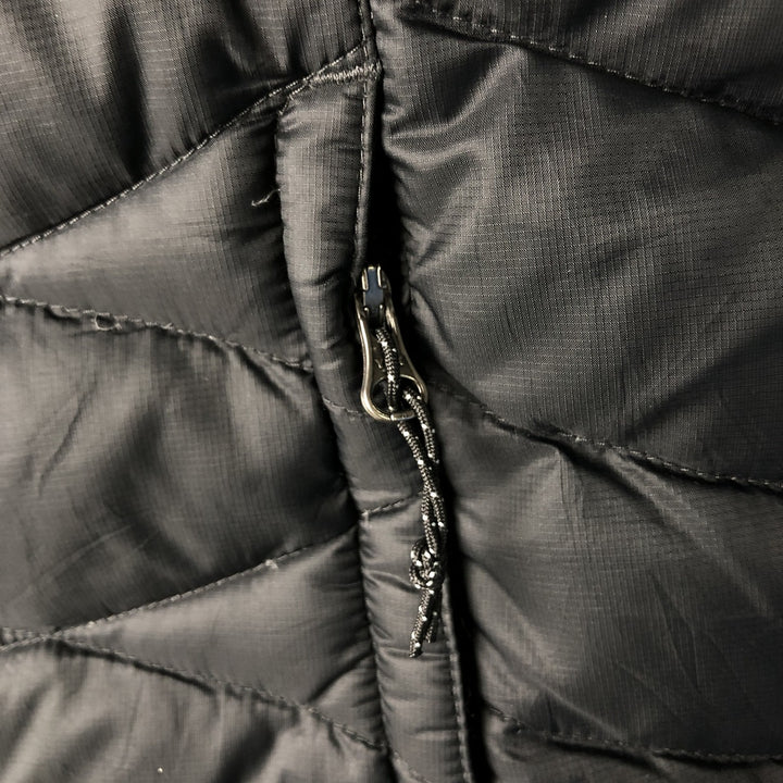 Eddie Bauer Women's Down Vest, Size XL Nylon black type Vintage Second Hand