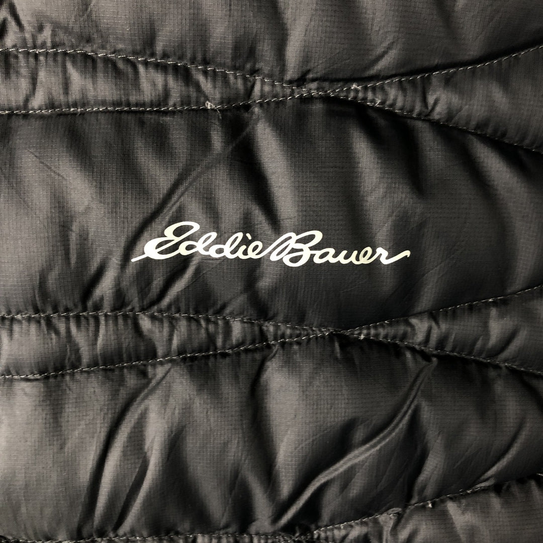 Eddie Bauer Women's Down Vest, Size XL Nylon black type Vintage Second Hand