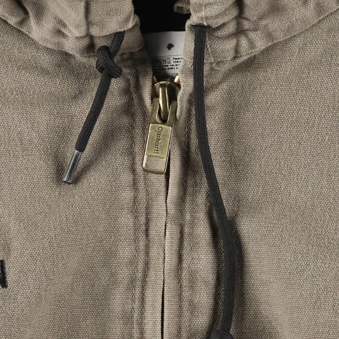 Carhartt Active Jacket Duck Full Zip Hoodie Men's XL / eaa523450