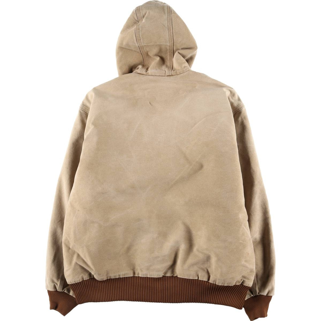 Carhartt Active Jacket Duck Full Zip Hoodie Men's XL Full Zip / eaa523452