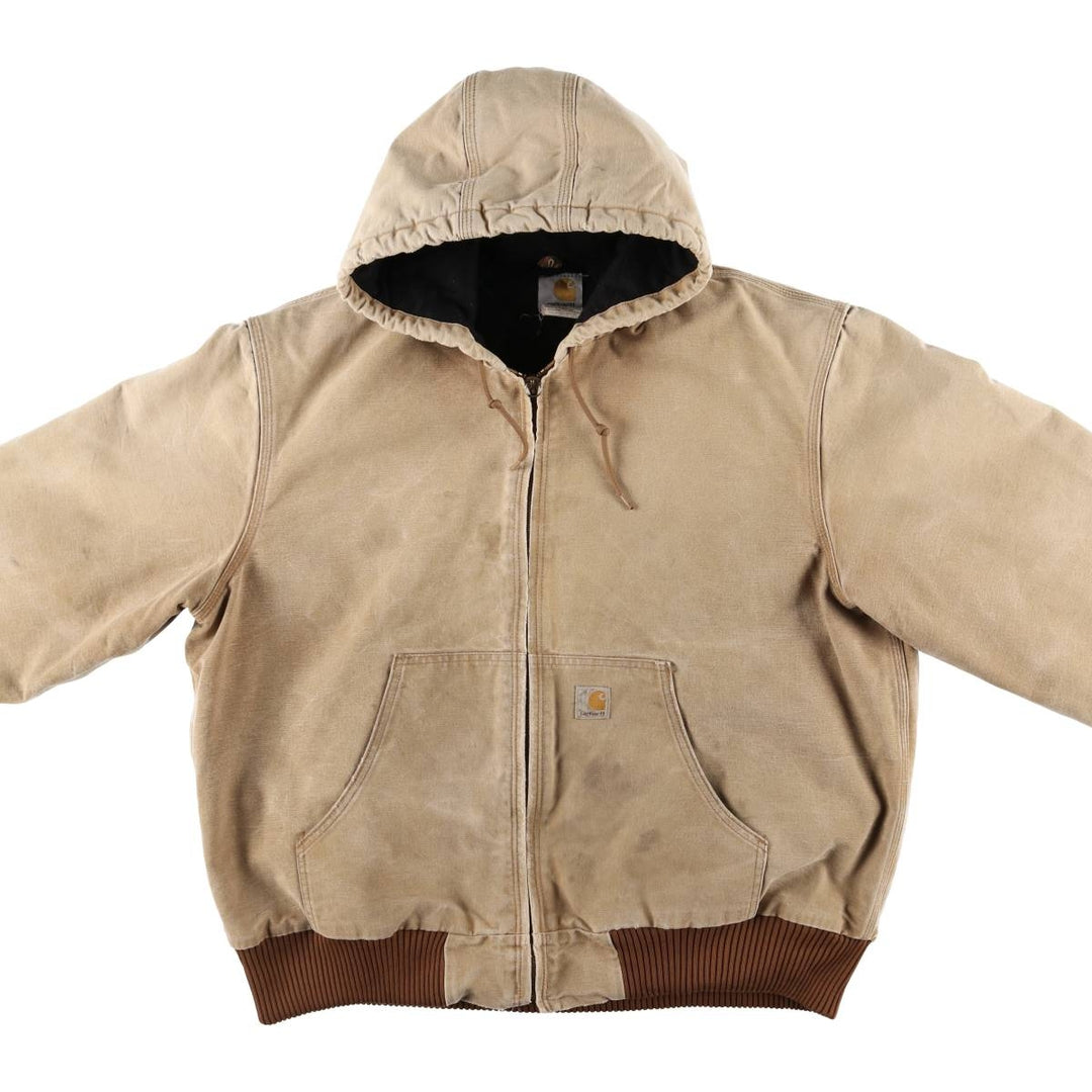 Carhartt Active Jacket Duck Full Zip Hoodie Men's XL Full Zip / eaa523452