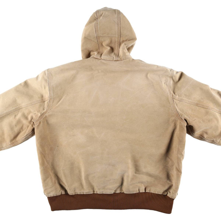 Carhartt Active Jacket Duck Full Zip Hoodie Men's XL Full Zip / eaa523452