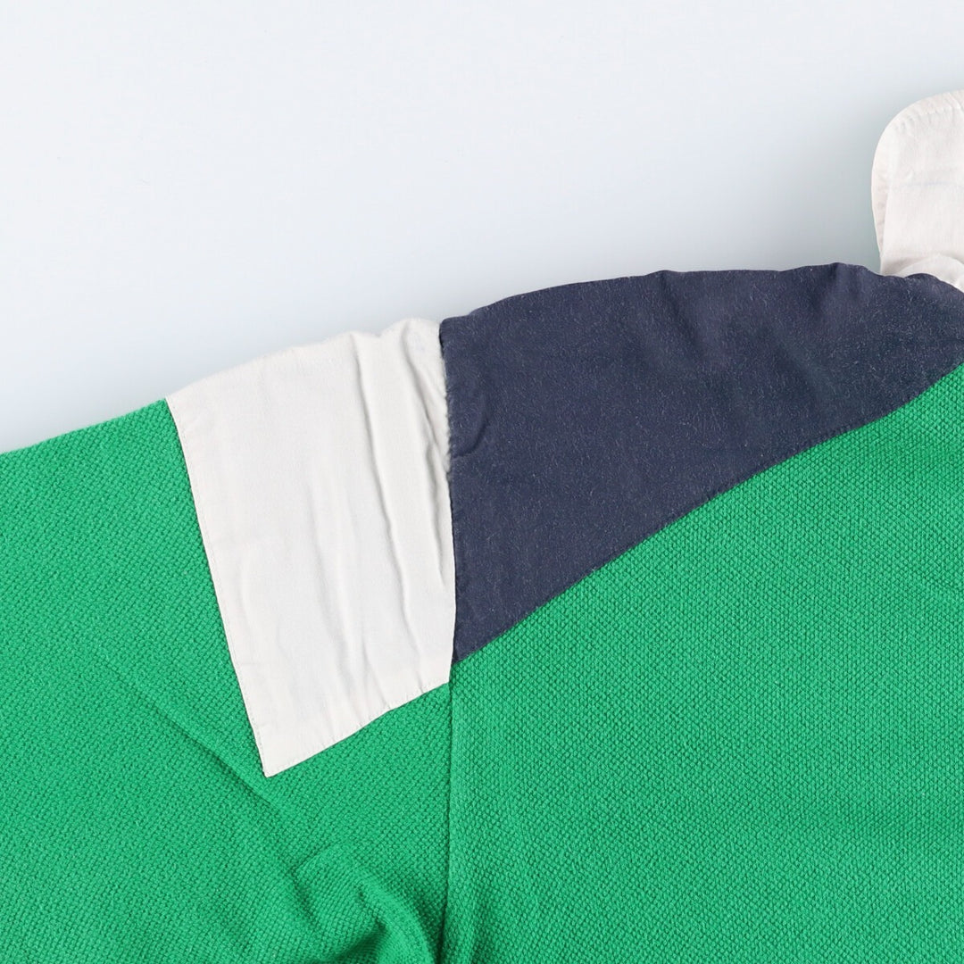 Sergio Tacchini Vintage Cotton Blouson, Made in Italy, Men's Size M cotton green type Vintage Second Hand