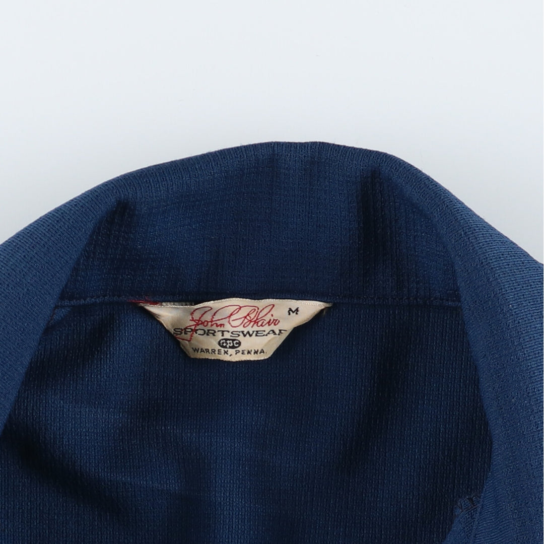 70'S John Blair Collared Zip-up Jacket Men's M Size Vintage / eaa523473