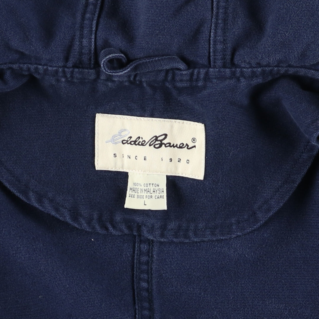 90'S Eddie Bauer Duck Cotton Parka Men's Size L Vintage / eaa523481