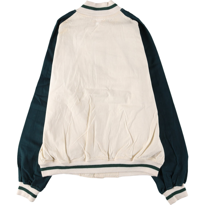 ~90'S Brooks Brothers Cotton Varsity Jacket Made in USA Men's L size / eaa523485